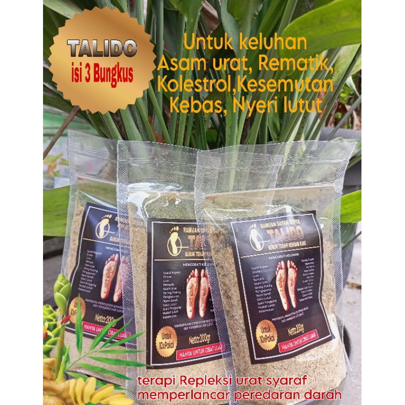 Ramuan Dayak TALIDO isi 3 #ramuan rendam kaki dayak