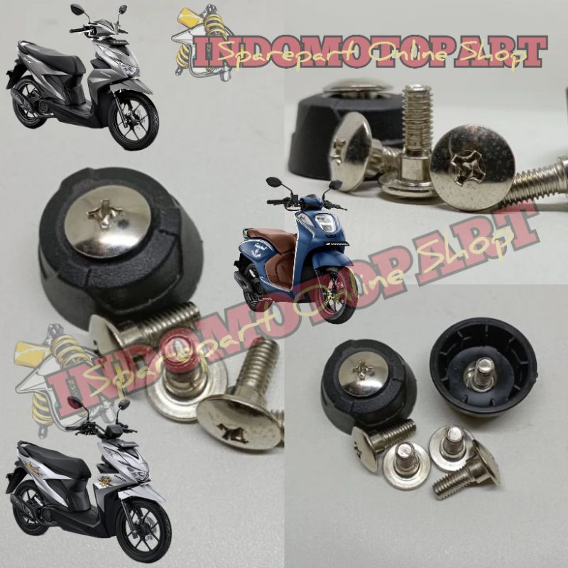 tutup jalu stang genio beat new led deluxe beat street cover grip end jalu stang beat deluxe beat le