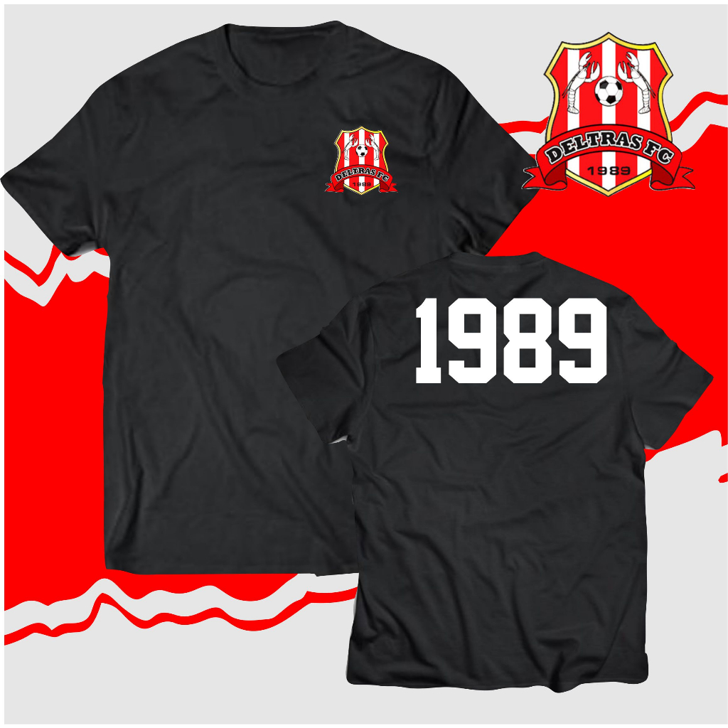 Kaos Deltamania Deltras Sidoarjo hitam