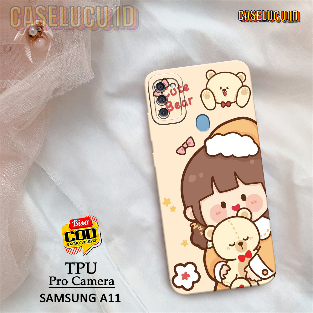 Casing Hp Samsung A11 Terbaru - Fashion Case Kartun - Case Samsung A11 - Soft Case Hp Samsung A11 - 