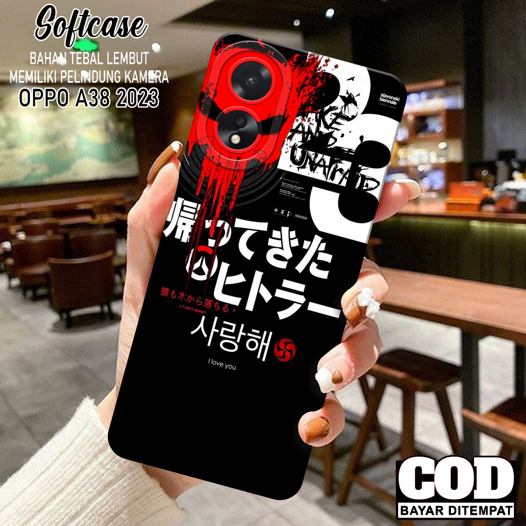 Case Hp Oppo  A38 2023 - Softcase Oppo  A38 2023 Terbaru - Casing Oppo  A38 2023 - Kesing Oppo  A38 