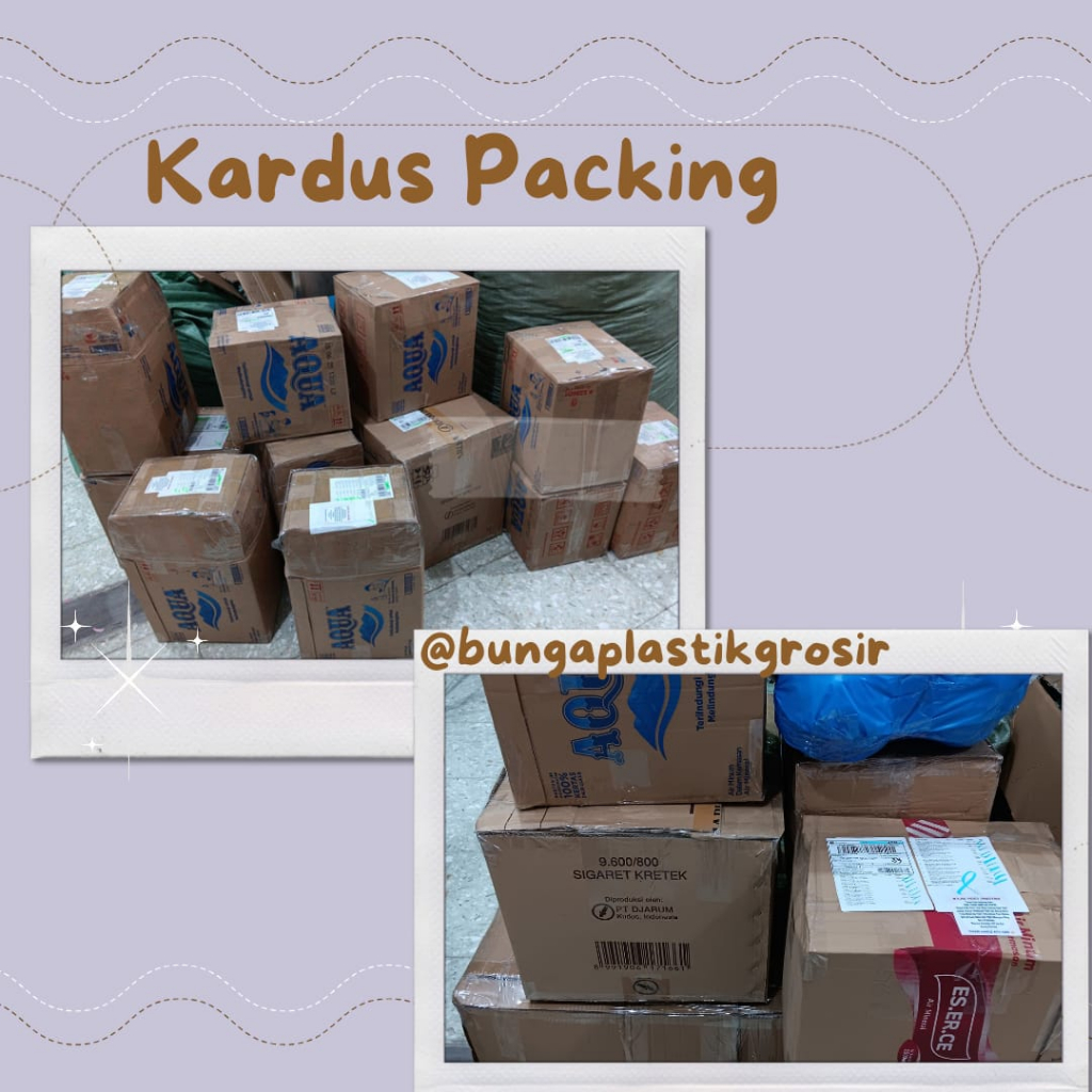 

TAMBAHAN PACKING KARDUS - pakai cargo wajib CO kardus -