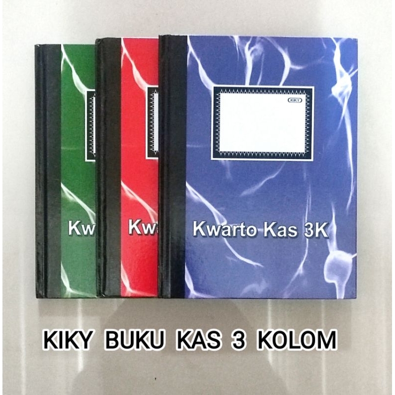 

Kiky Buku Kas Kwarto 3 Kolom Hard Cover