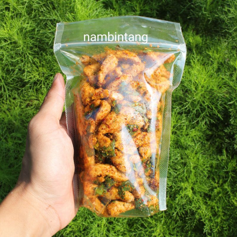 

BASRENG Pedas Daun Jeruk 200 Gram Bumbu Melimpah