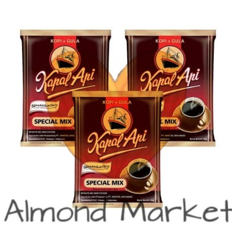 

Kopi Kapal Api Spesial Mix Renceng isi 10pcs