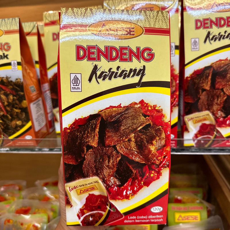 

Dendeng Balado Asese/Dendeng kering + Cabe dendeng