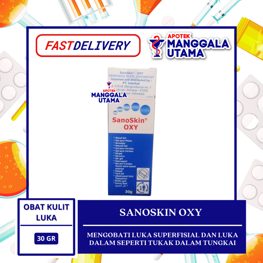 SANOSKIN OXY GEL 30 GR