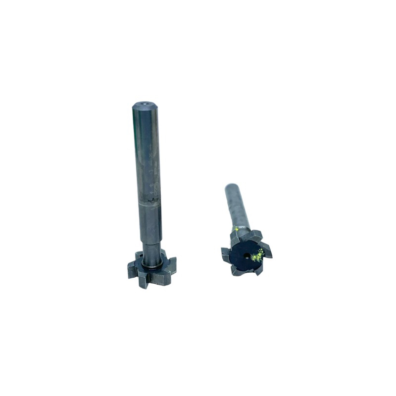 Cutter pahat T slot diameter 14 x 4 mm kiri carbide bekas seken Tslot 14 mm Tebal 4mm