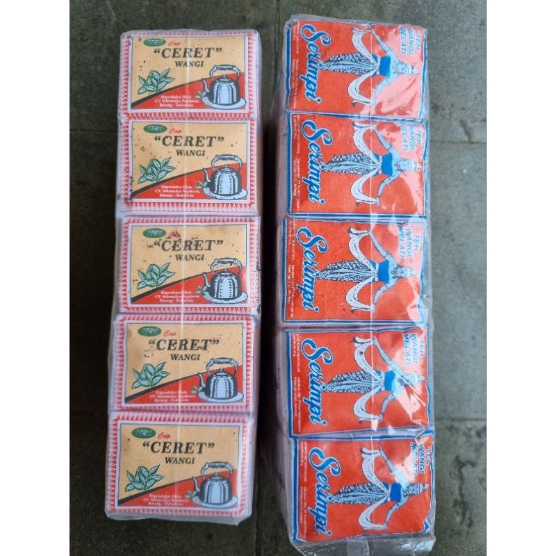 

Teh tubruk Ceret dan Srimpi