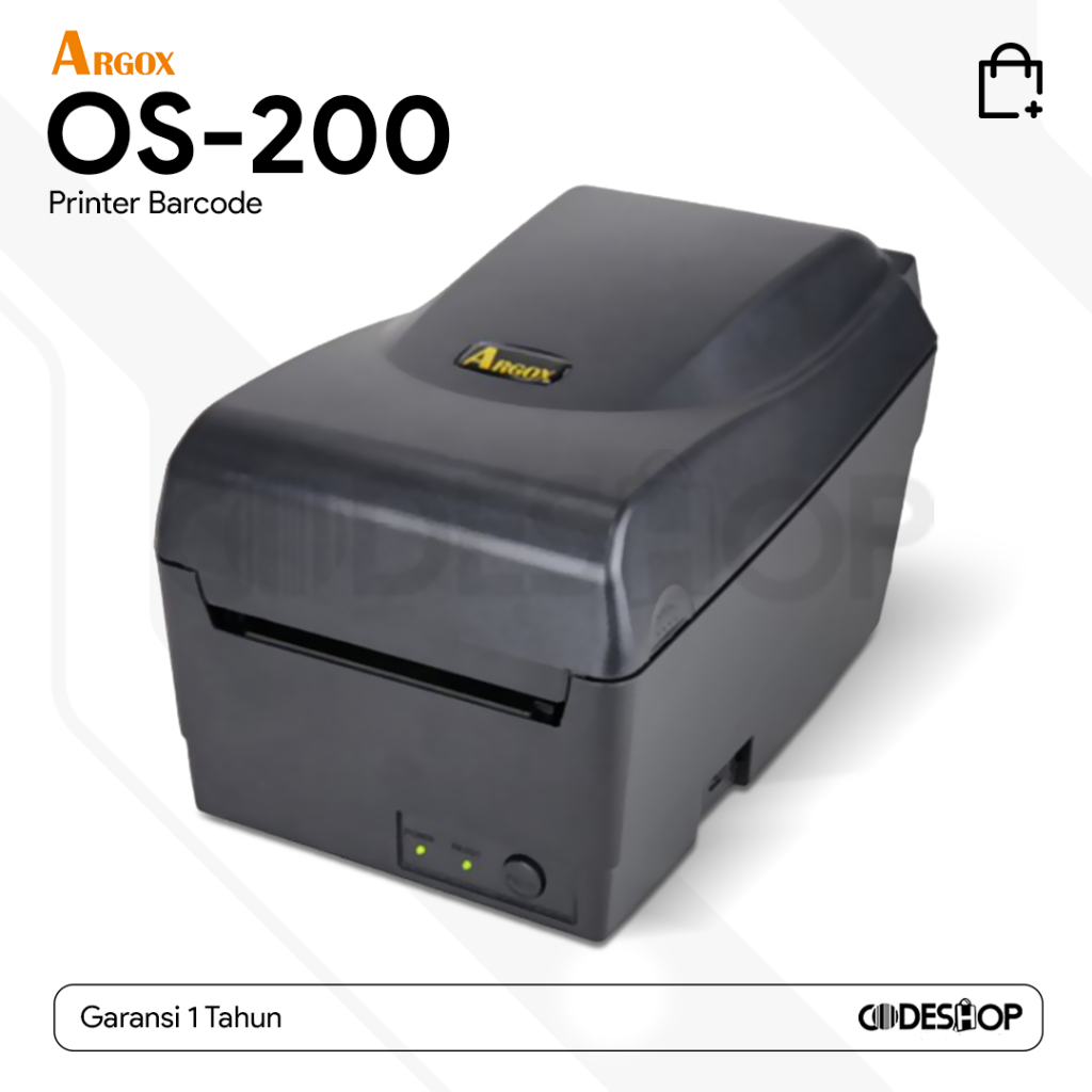 

Printer Barcode Argox OS200 Cetak Label Termal Semicoat OS-200