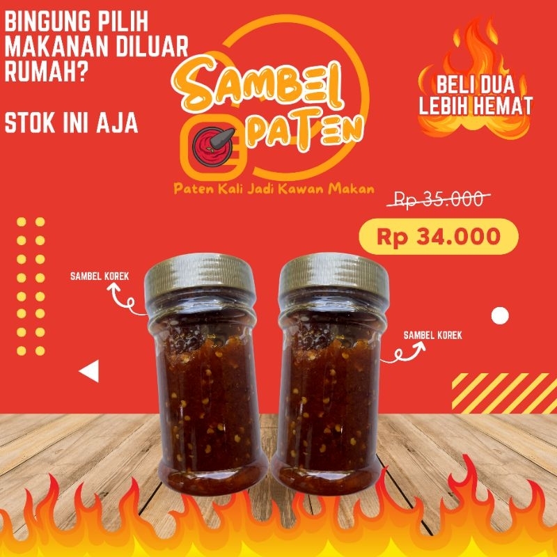 

Sambel Korek (PAKET DUO)