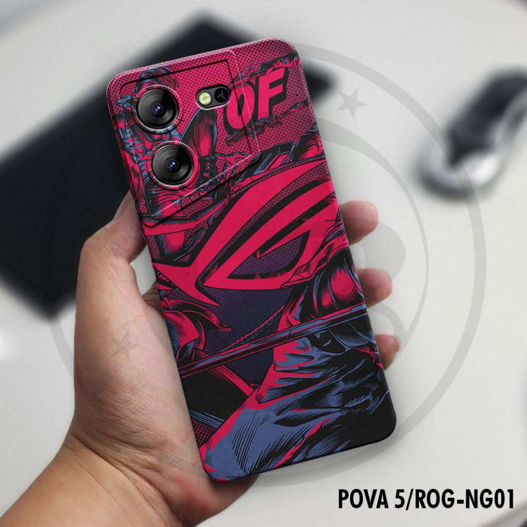 NG01 Marintri Case TECNO POVA 5 Fashion Case ROG Softcase Casing & Cover Hp Case Murah