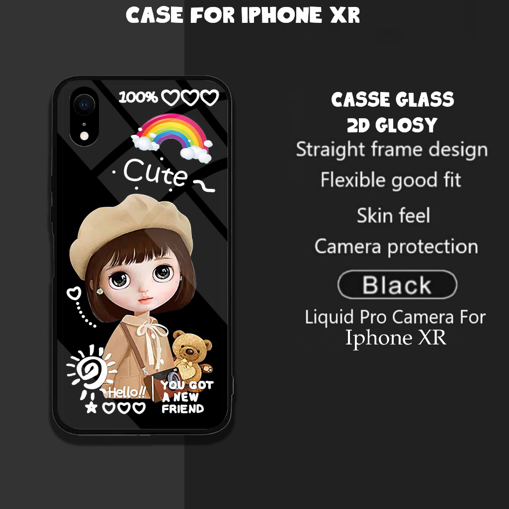 Case Iphone XR Terbaru Motif [CUTE] Terlaris Casing Iphone XR Softcase Iphone XR Softcase Glosy Kesi