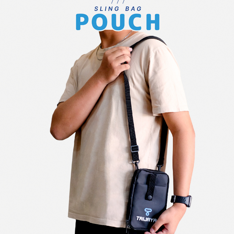 CUSTOM SLING BAG POUCH / BAG / TAS / POUCH / SLING BAG / SOUVENIR / SABLON / WALLET