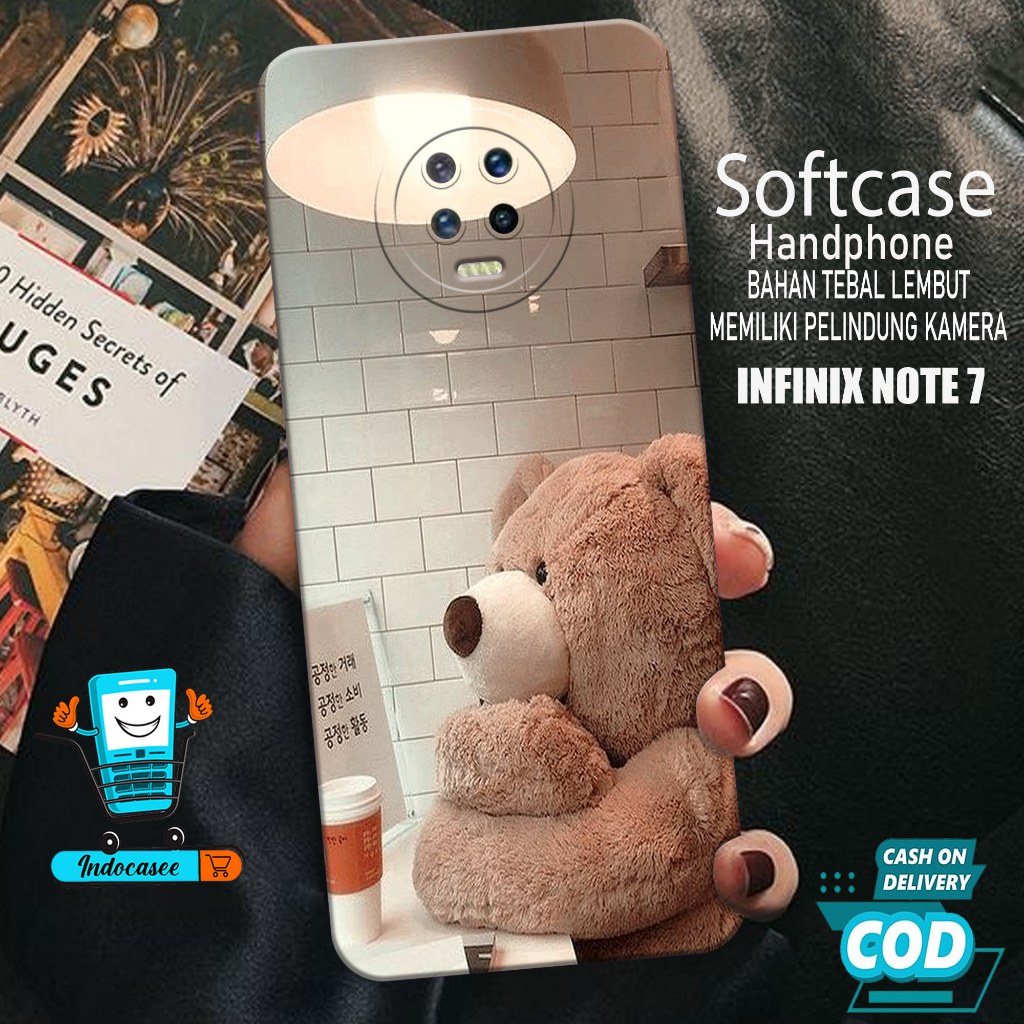 Case Hp INFINIX NOTE 7 - Softcase INFINIX NOTE 7 Terbaru - Casing INFINIX NOTE 7 - Kesing INFINIX NO