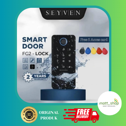 SEYVEN FG2-TTLOCK SEYVEN DEADBOLT SMART DOOR LOCK / SMART LOCK DOOR