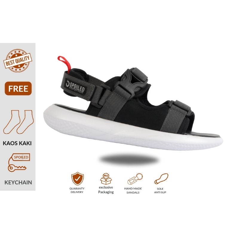 SPOILED - Sandal Gunung Traveling Tali Belakang Pria Adjustable