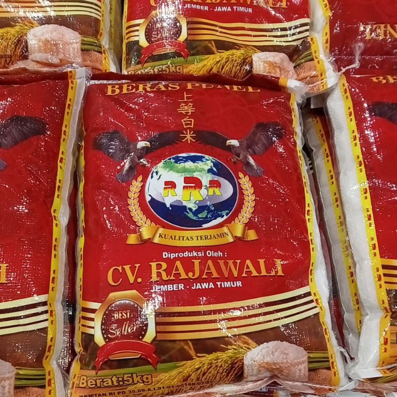 

RRR Beras 5kg Beras Punel Sak Merah