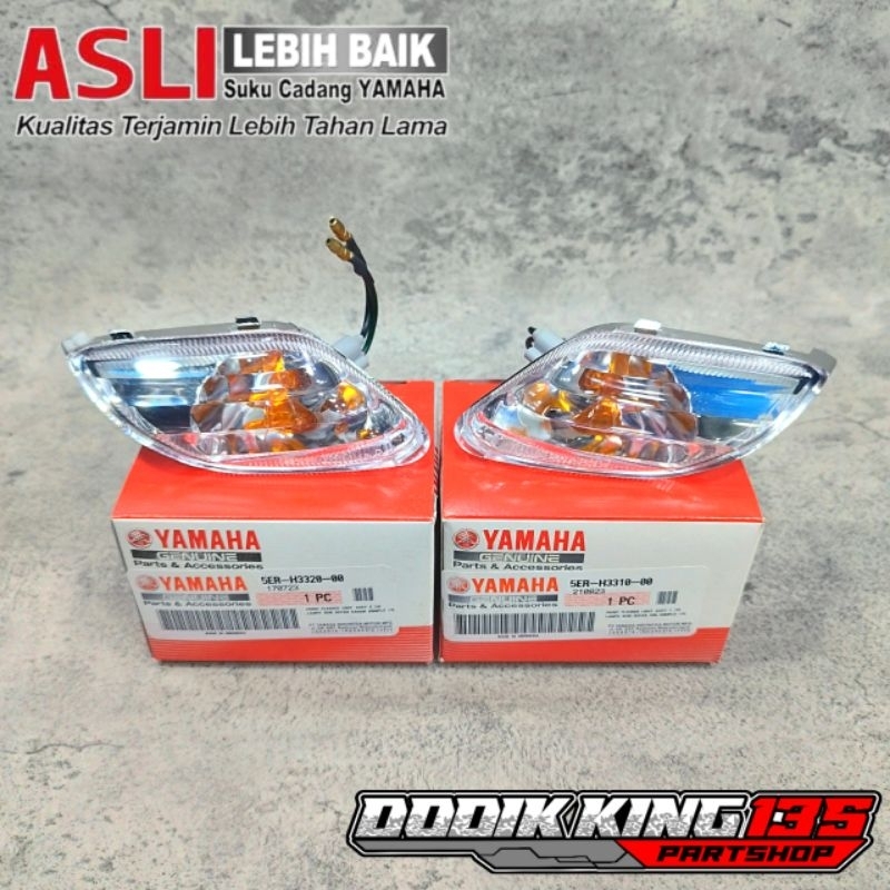 LAMPU SEIN SEN DEPAN F1ZR FIZR KANAN KIRI ORIGINAL YAMAHA | 5ER-H3310-00 | 5ER-H3320-00