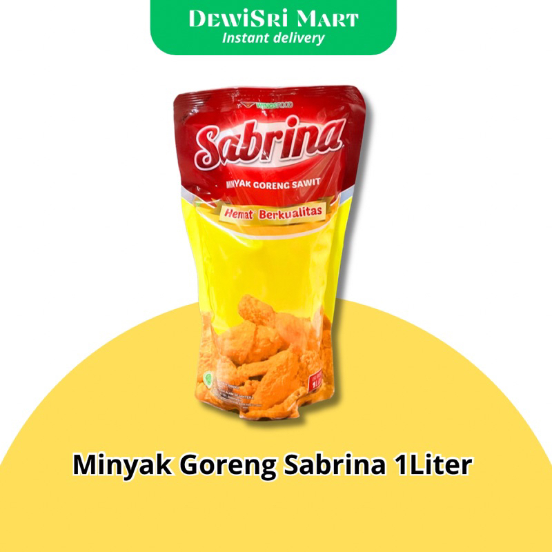 

Minyak Goreng Sabrina 1 Liter - Dewi Sri Mart