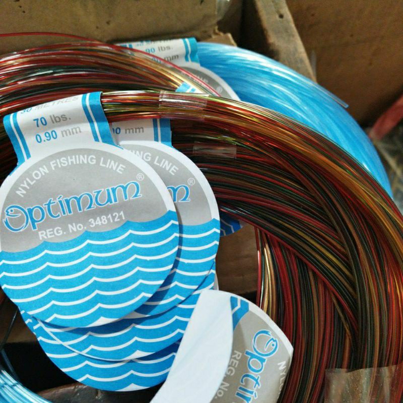 senar pancing mambo biru optimum - senar pancing - grosir nelayan