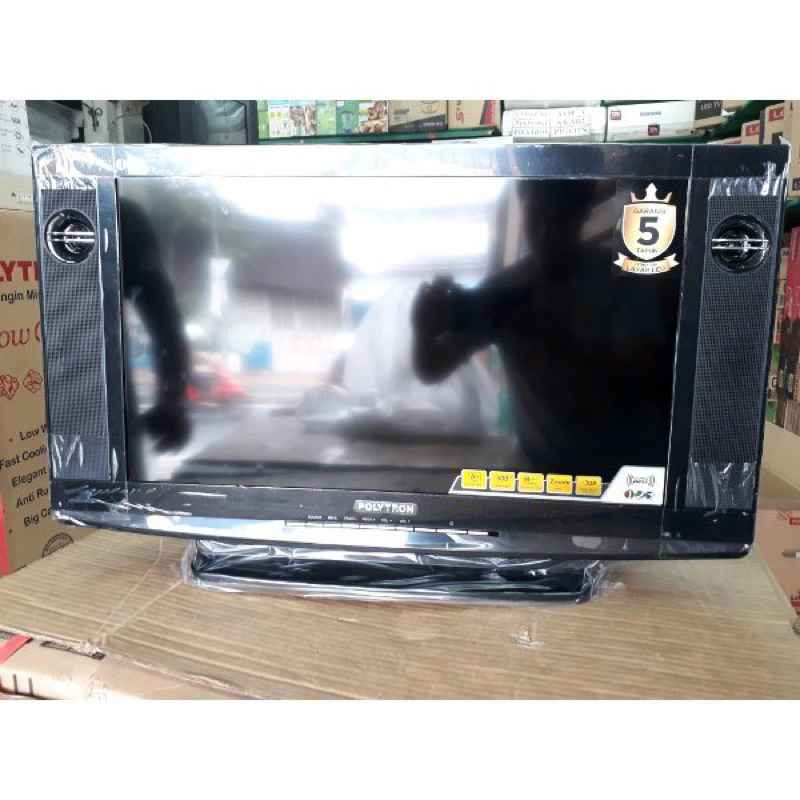 Polytron LED Digital TV 24" DVB-T2 PLD 24V123 Semi Tabung 24 Inch