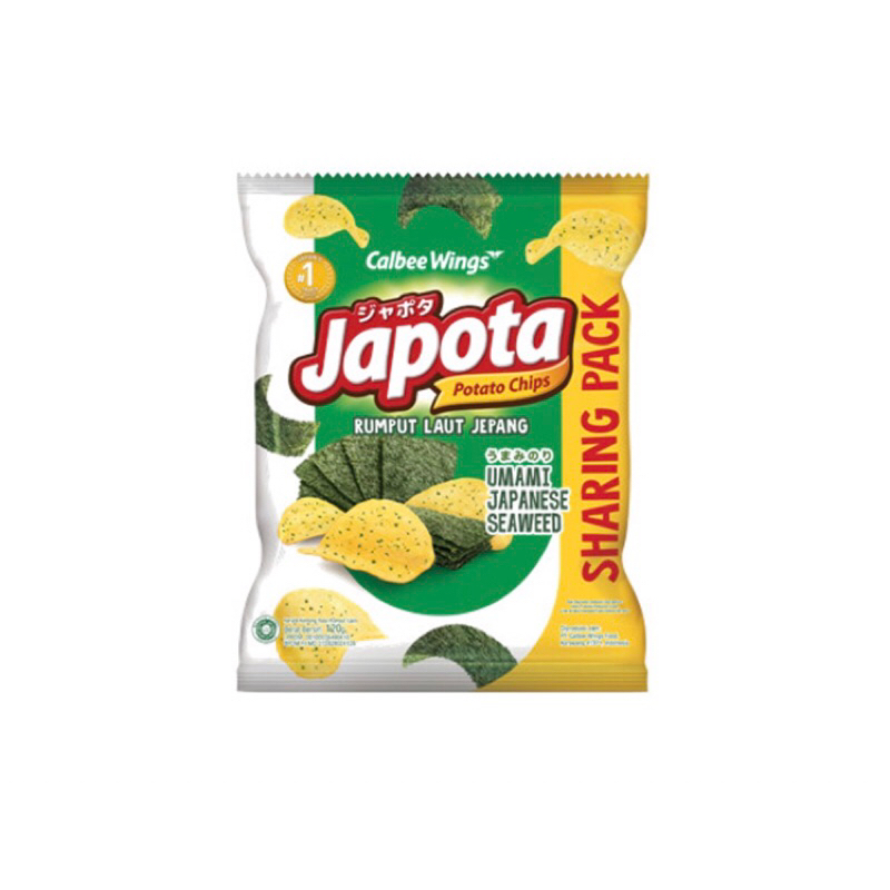 

Snack japota potato chips 120g umami japanese seaweed