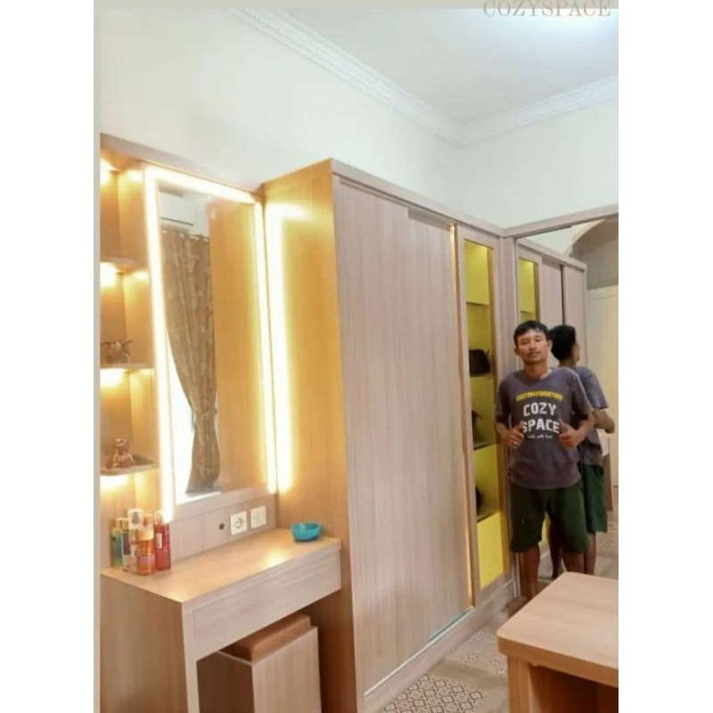 LEMARI PAKAIAN MURAH | LEMARI PAKAIAN CUSTOM  | LEMARI PAKAIAN HPL | FURNITURE