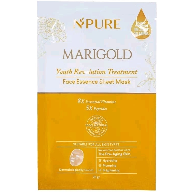 NPURE Marigold Sheet Mask
