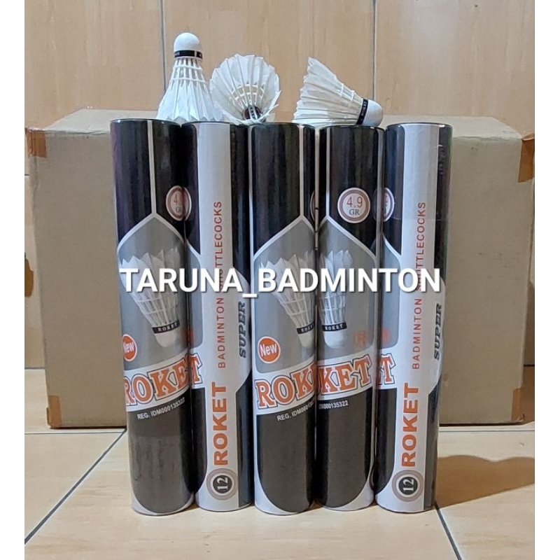 Shuttlecock Roket Hitam