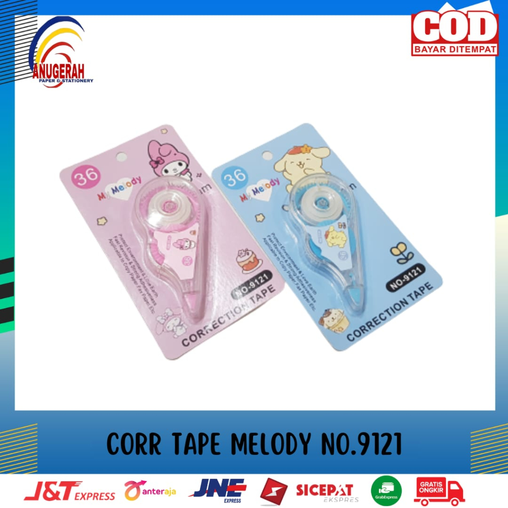 

CORRECTION TAPE MELODY NO.9121 (PCS)