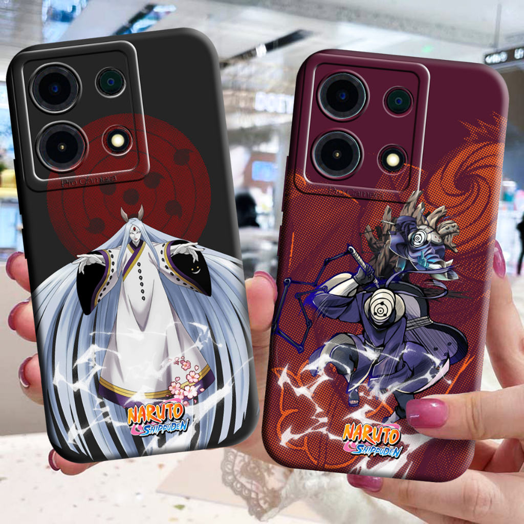 Custom Case Xiaomi Redmi 10A, 10C, 12C Naruto Series Softcase Premium