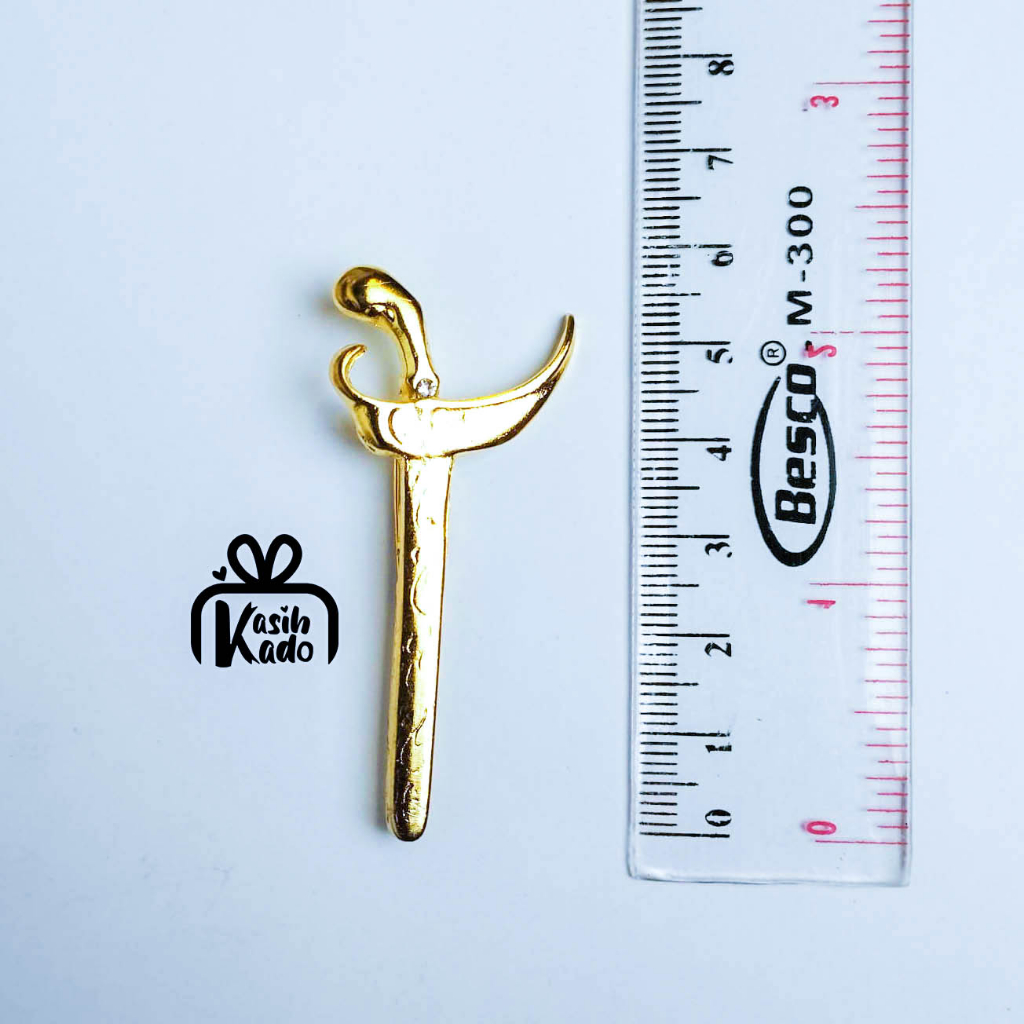 READY Pin Bros Keris Hiasan Beskap Peci