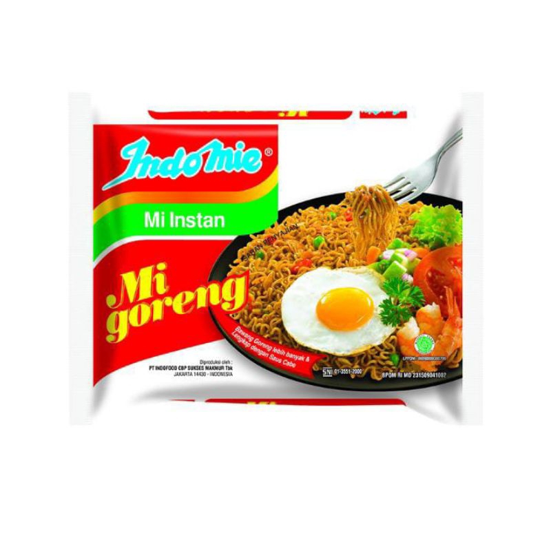 

Indomie goreng 84gramX5 pcs