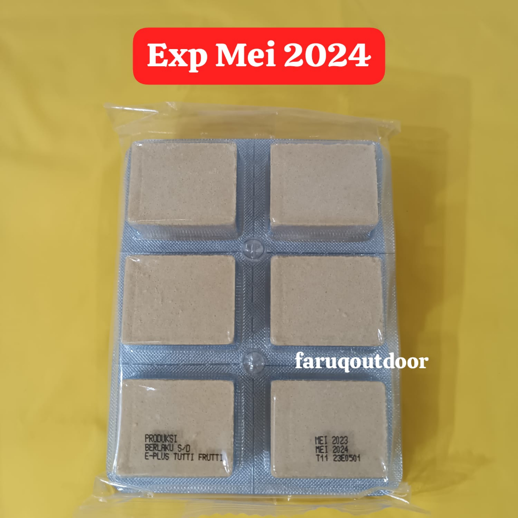 Ransum E-Plus Enerteb Makanan Padat Enertab MTP1