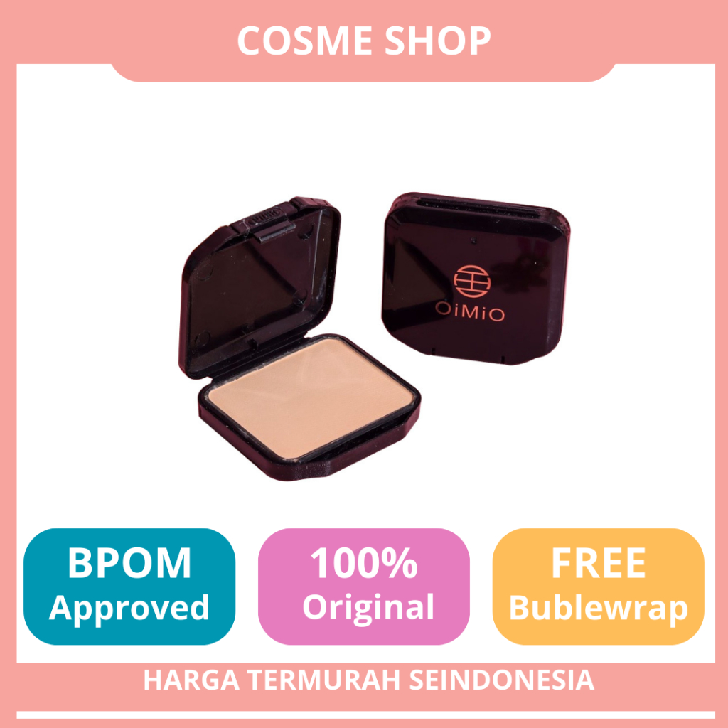 OIMIO Exclusive Powder Foundation Refill (4 Shades) Two Way Cake 12gr