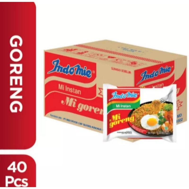 

INDOMIE GORENG 1 DUS ( ISI 40PCS )
