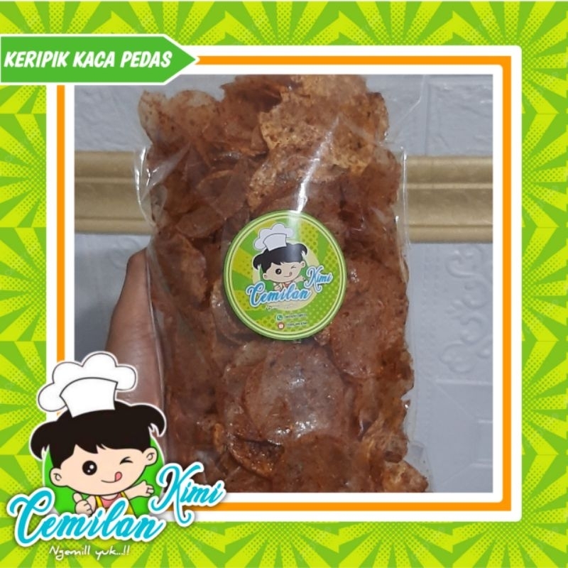 

Keripik Kaca Pedas 250gr / Beling Pedas / Kripca Singkong