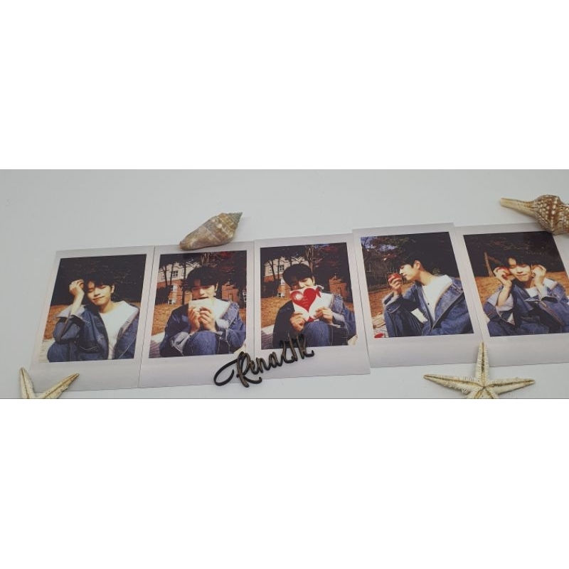 (Baca Deskripsi) Polaroid Pola PC Photocard District 9 unlock Seungmin Stray Kids Straykids Skz