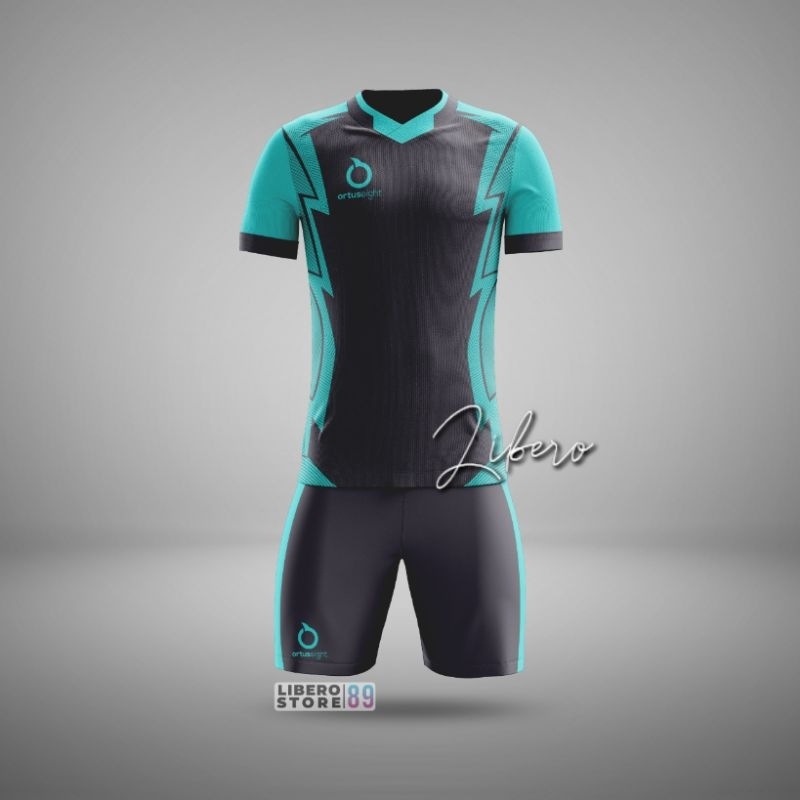 Jersey Futsal Baju Futsal Kaos Futsal 1 Set Baju dan Celana Setelan Jersey Futsal Ortus Kaos Futsal 