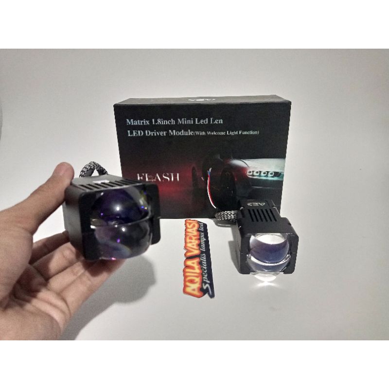 Biled AES X1-M Mini Laser 1.8 inch Metrix Biled Wiht Flat Output