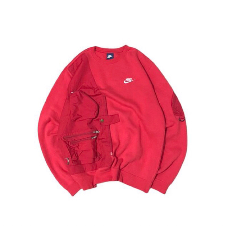 Nike Reworked Small logo Tactical Sweater