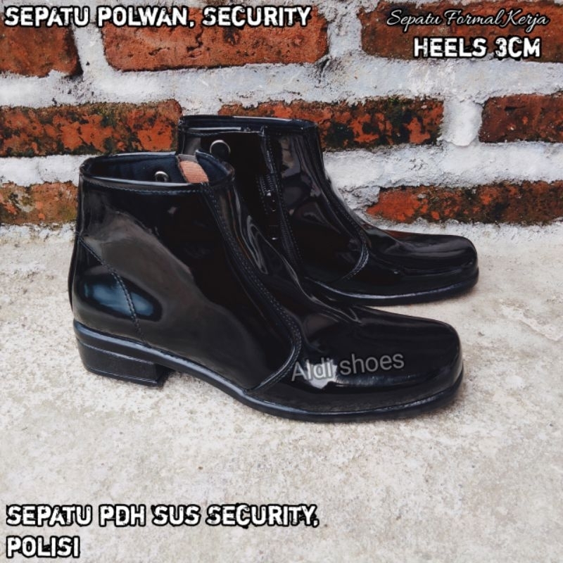 Sepatu Pdh Wanita Polwan TNI Secawan Sepatu Pdh sus