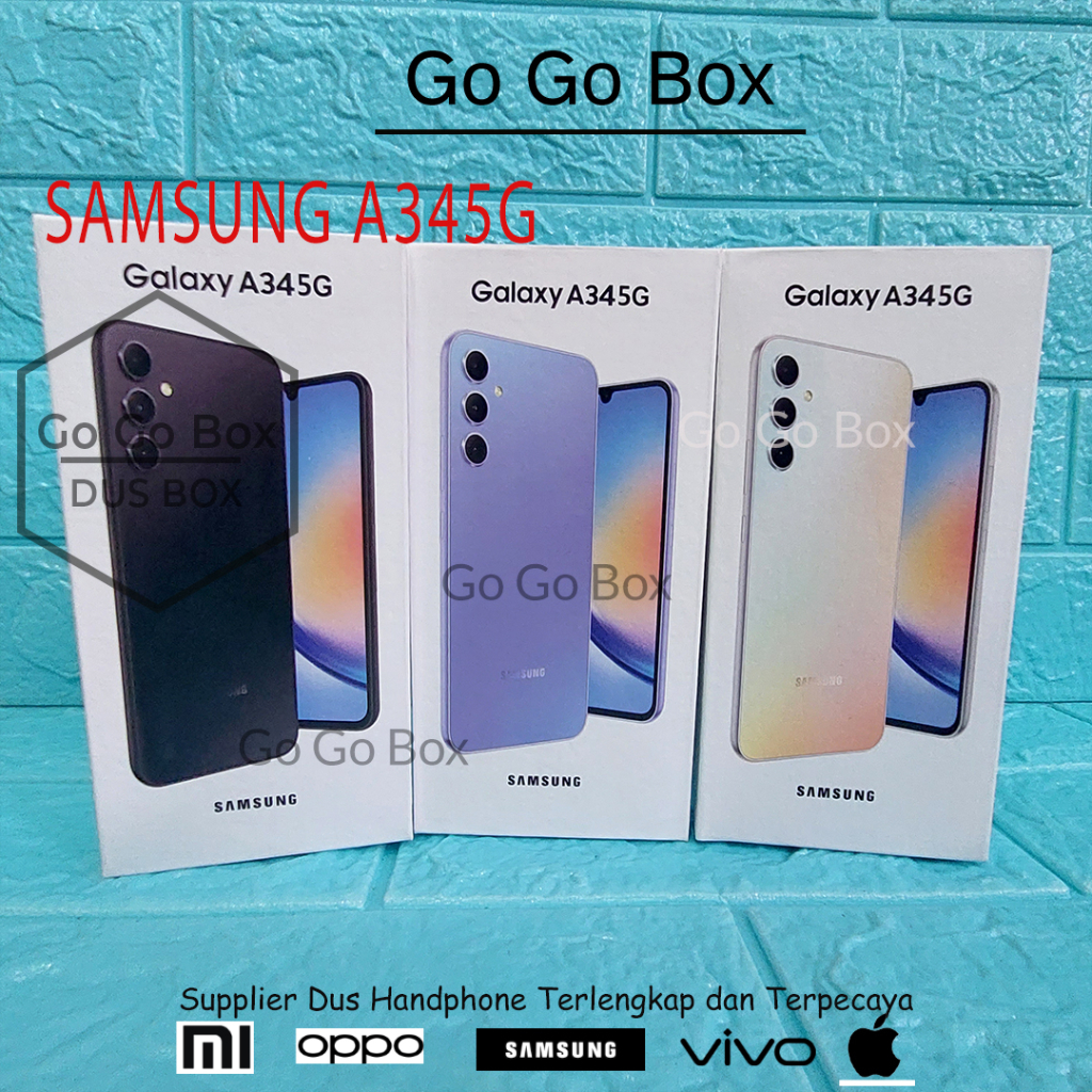 DUS DUSBOX SAMSUNG A34 5G -GRATIS STICKER- DAN FULLSET(CHARGER + EARPHONE) -BOX SAMSUNG