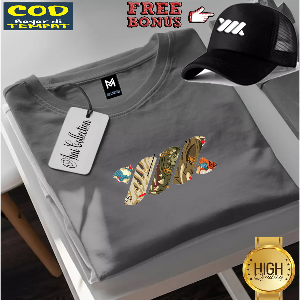 Bonus Topi !!. Kaos Pendek Distro Wadezig Print01 Terbaru../ Terkeren 1805 < Baju Lengan Pendek Prem