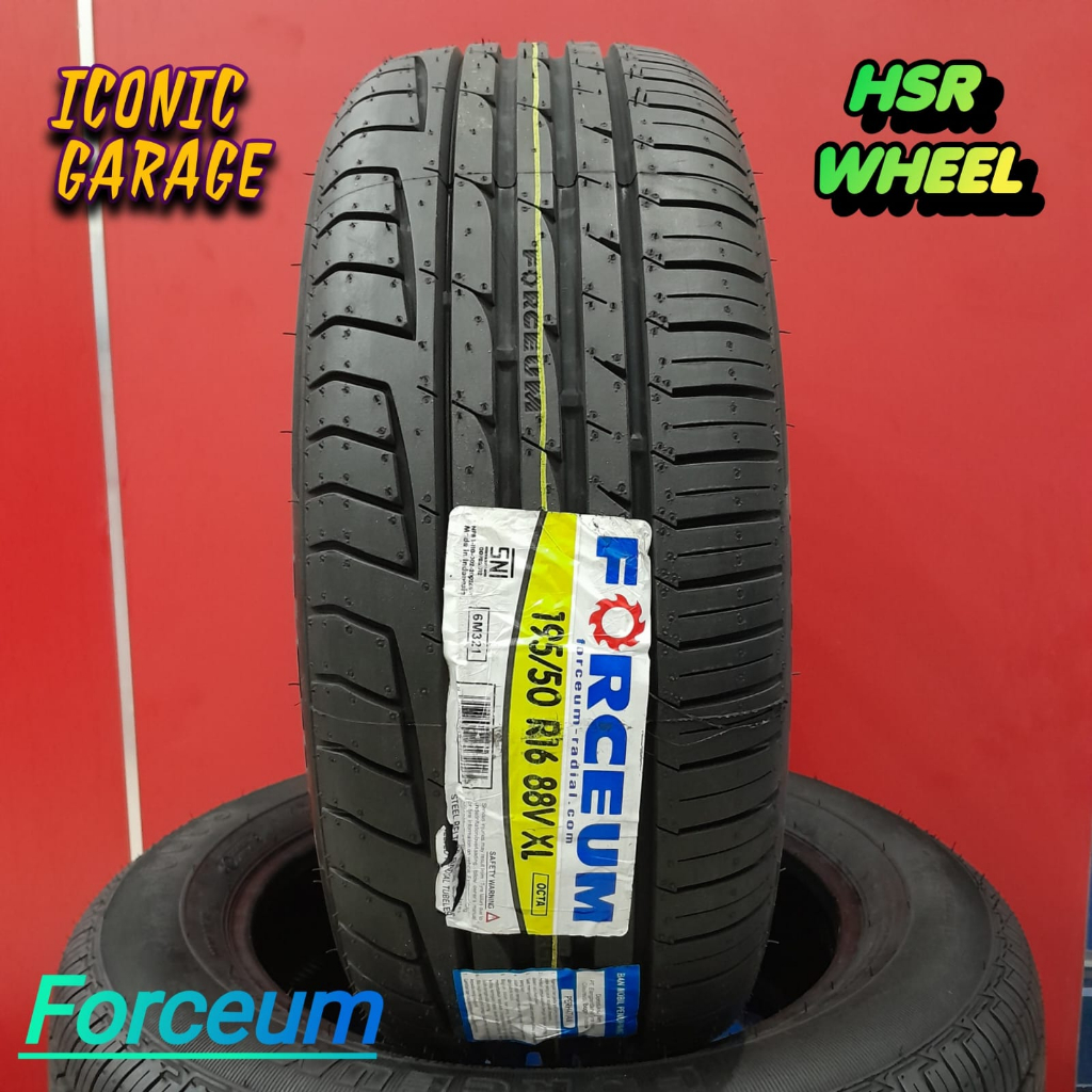 ban mobil 195 50 ring16 forceum untuk jazz,avanza,mobilio,xenia,calya.