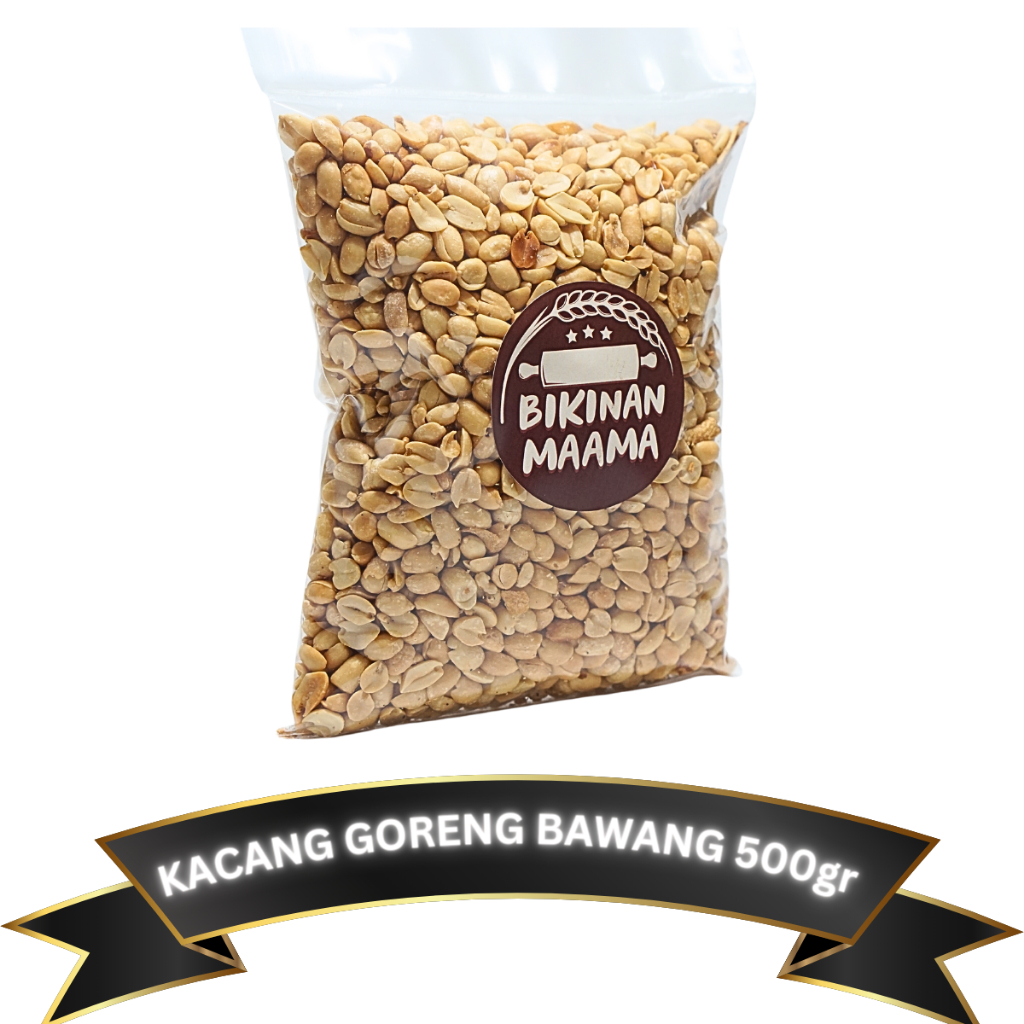 

Cemilan Kacang Goreng Bawang Super500g