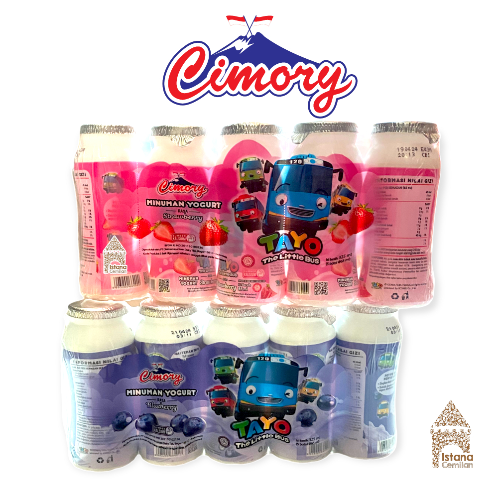 

Cimory Yogurt / Yoghurt Anak Tayo (isi 5 botol)