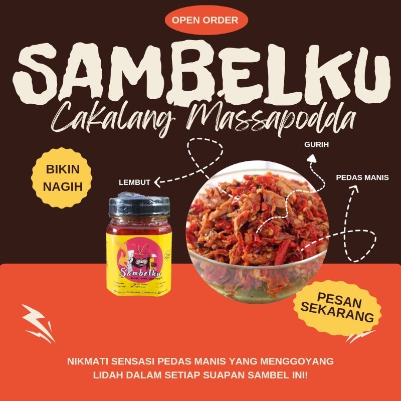 

sambel cakalang botol 150ml