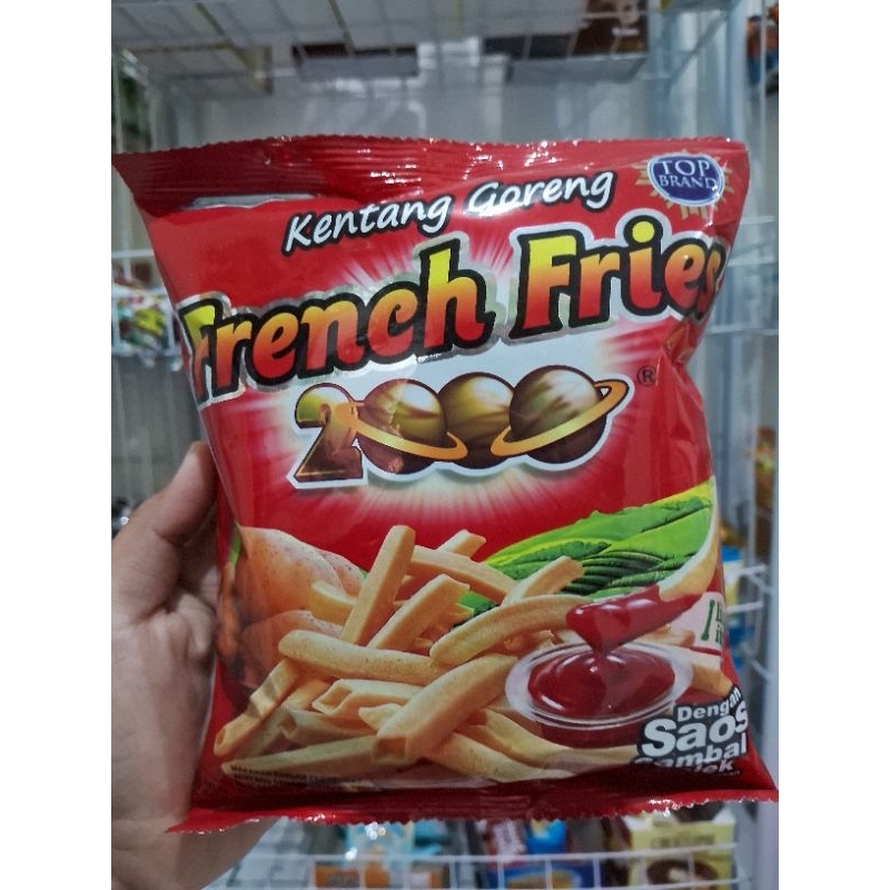 

French Fries 2000 24gr Ecer/Pack (isi 10pcs)